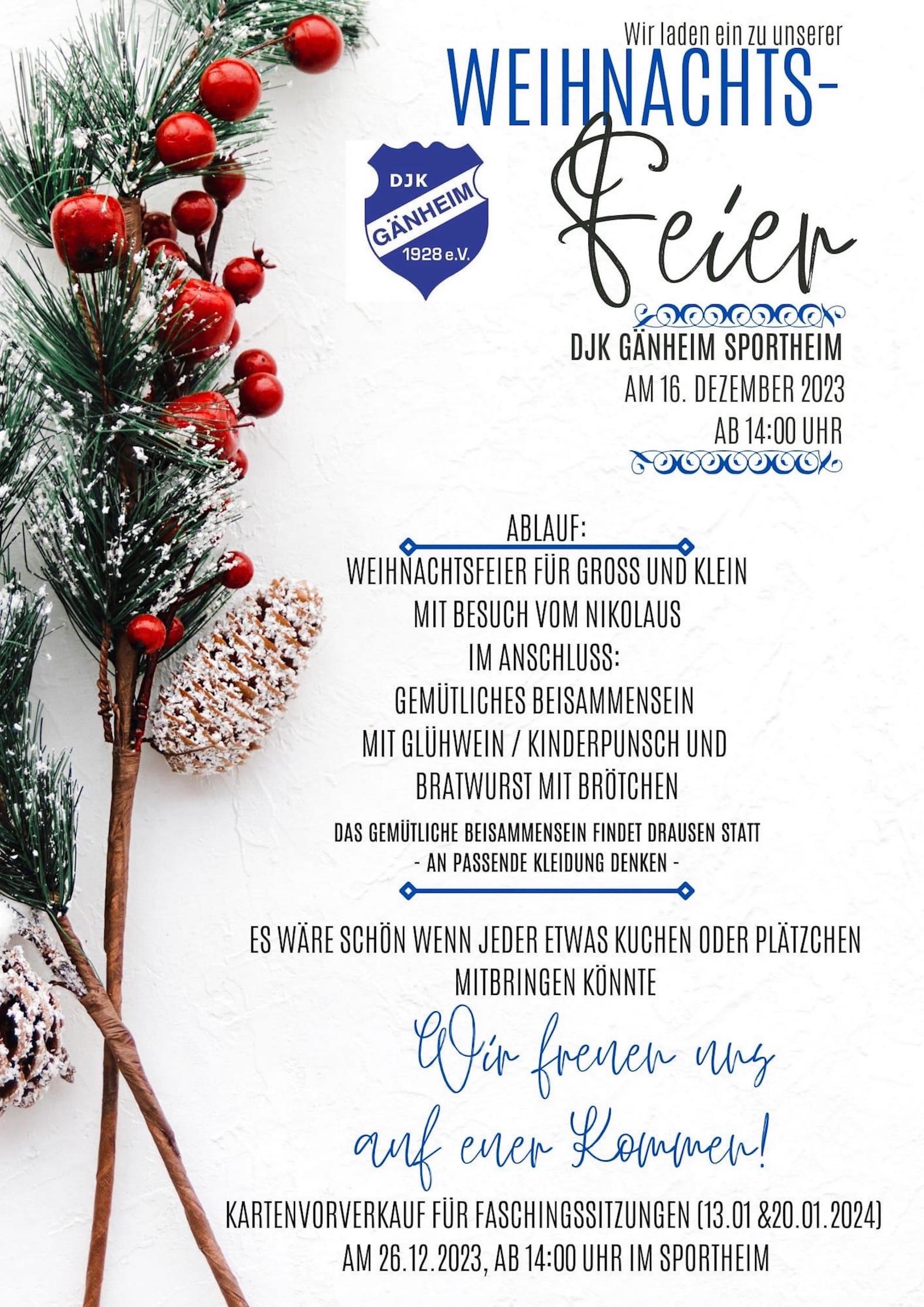 DjK I 231216 Weihnachtsfeier