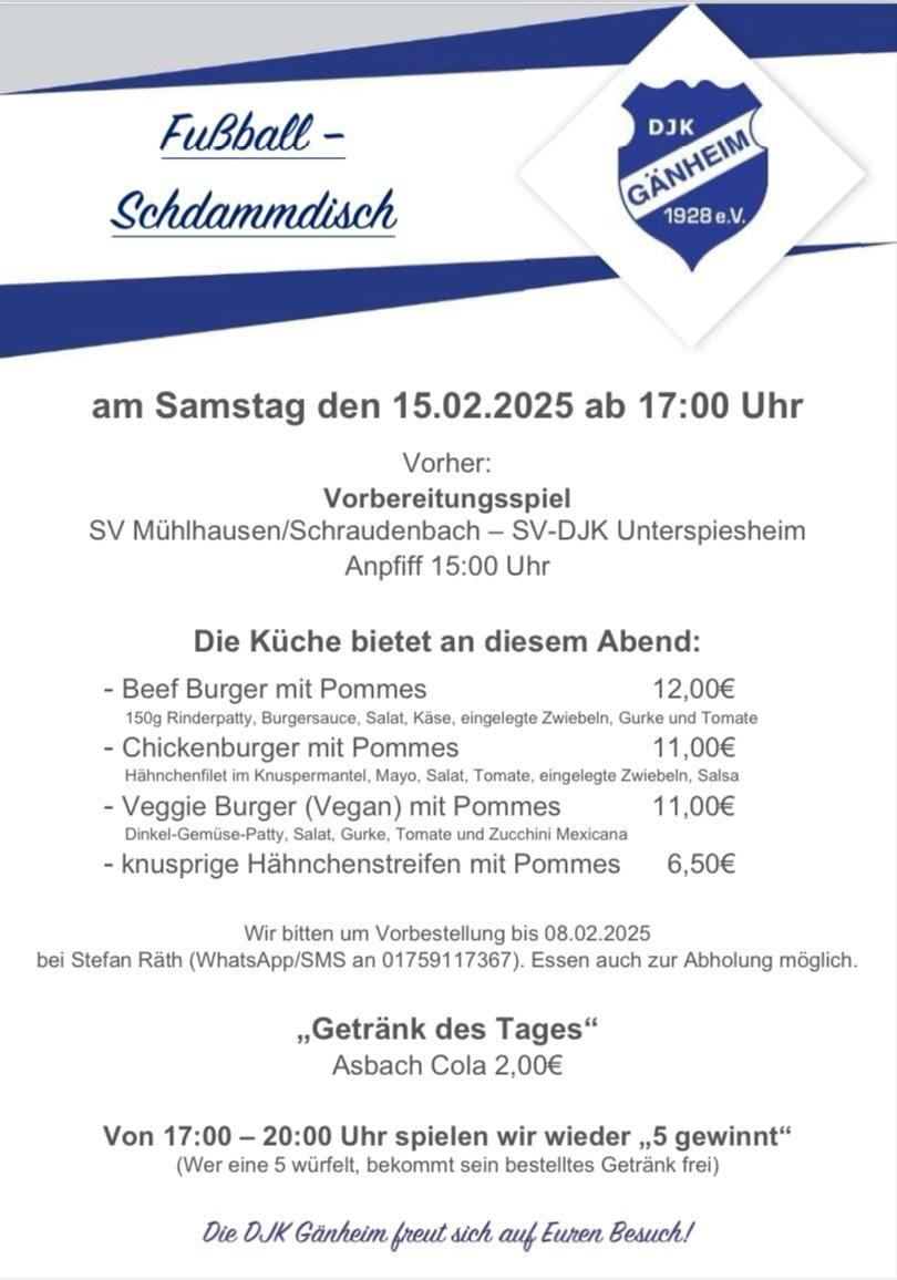 DjK I 250215 -FA Fußball-Schdammdisch
